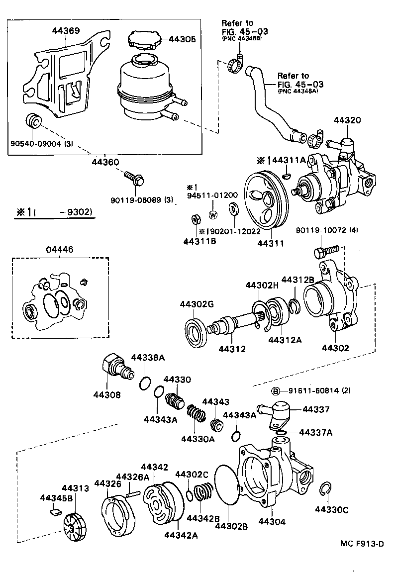 44320-22411 PUMP ASSY, VANE product image