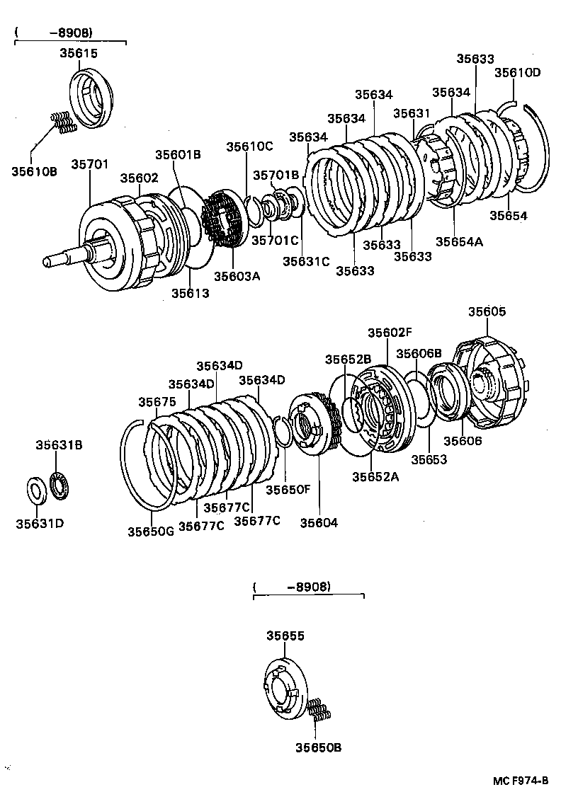 35701-22041 SHAFT SUB-ASSY, INPUT product image