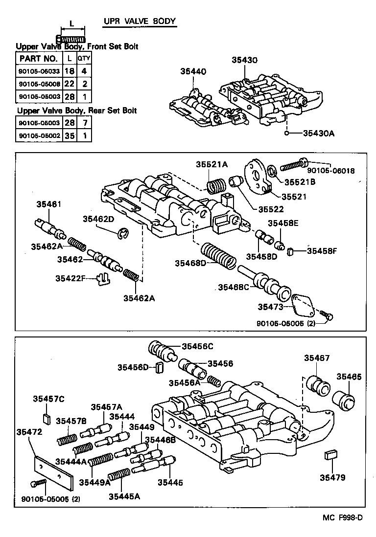 35432-22210 PLATE, VALVE BODY, NO.1 product image