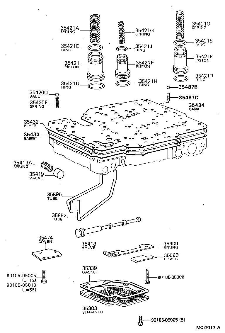 35339-28020 GASKET, OIL STRAINER product image