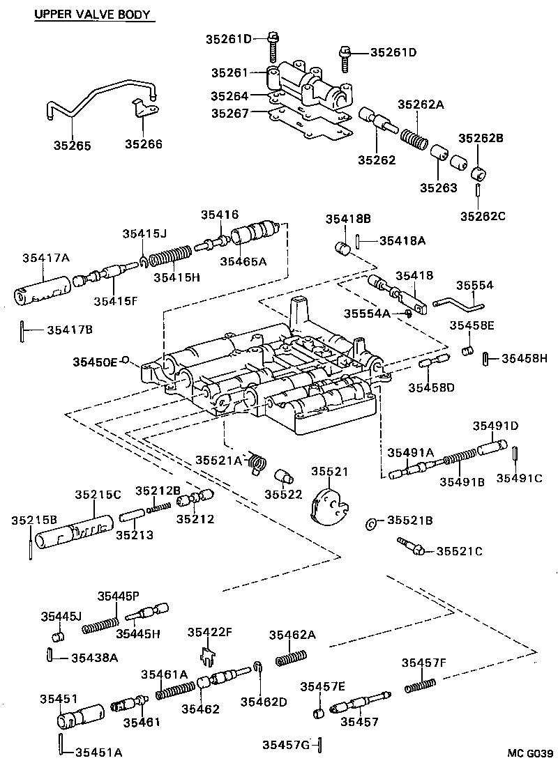 90501-20115 SPRING, COMPRESSION (FOR B-2 ACCUMULATOR PISTON) product image