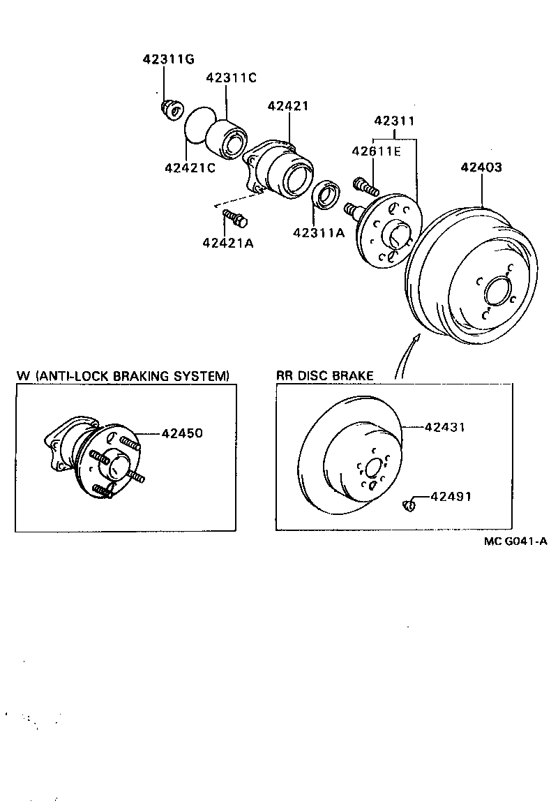 42340-32012 SHAFT ASSY, REAR DRIVE product image