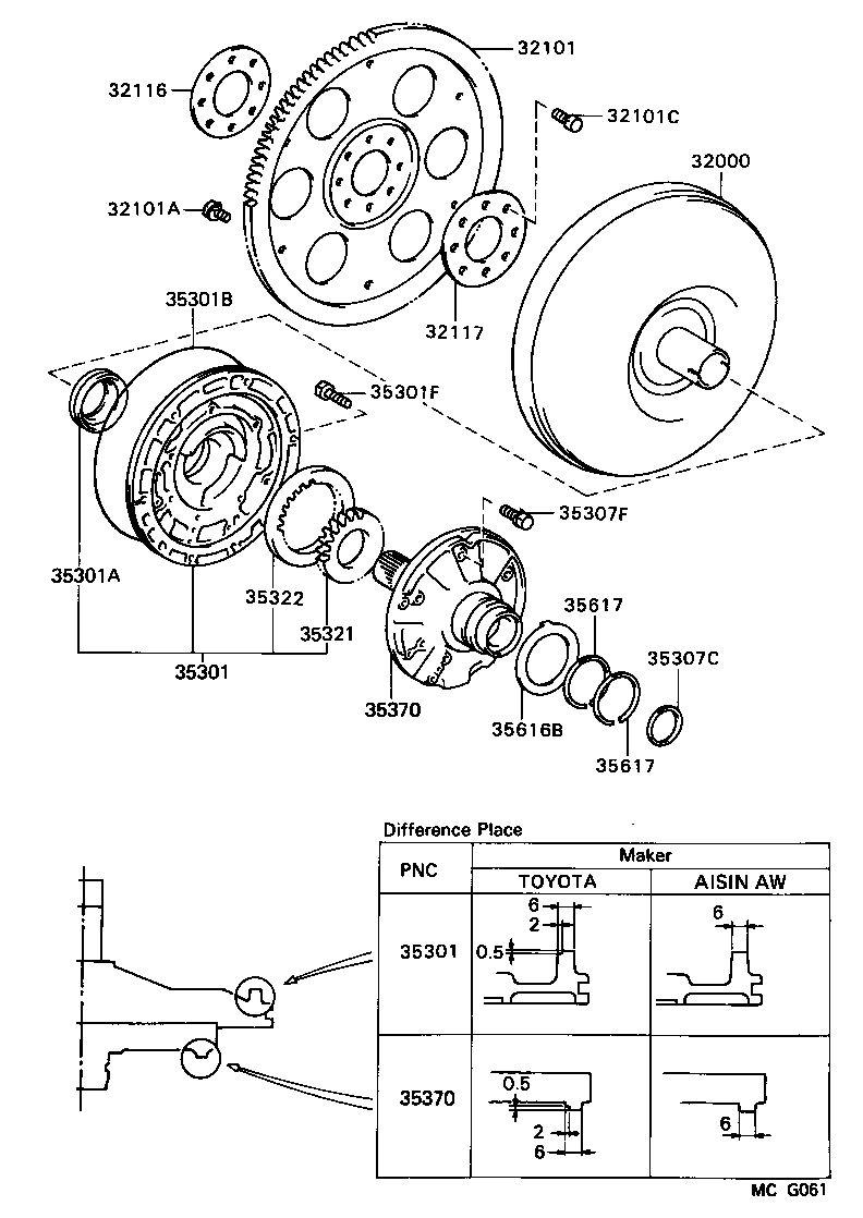 35035-32030 BODY SUB-ASSY, FRONT OIL PUMP product image
