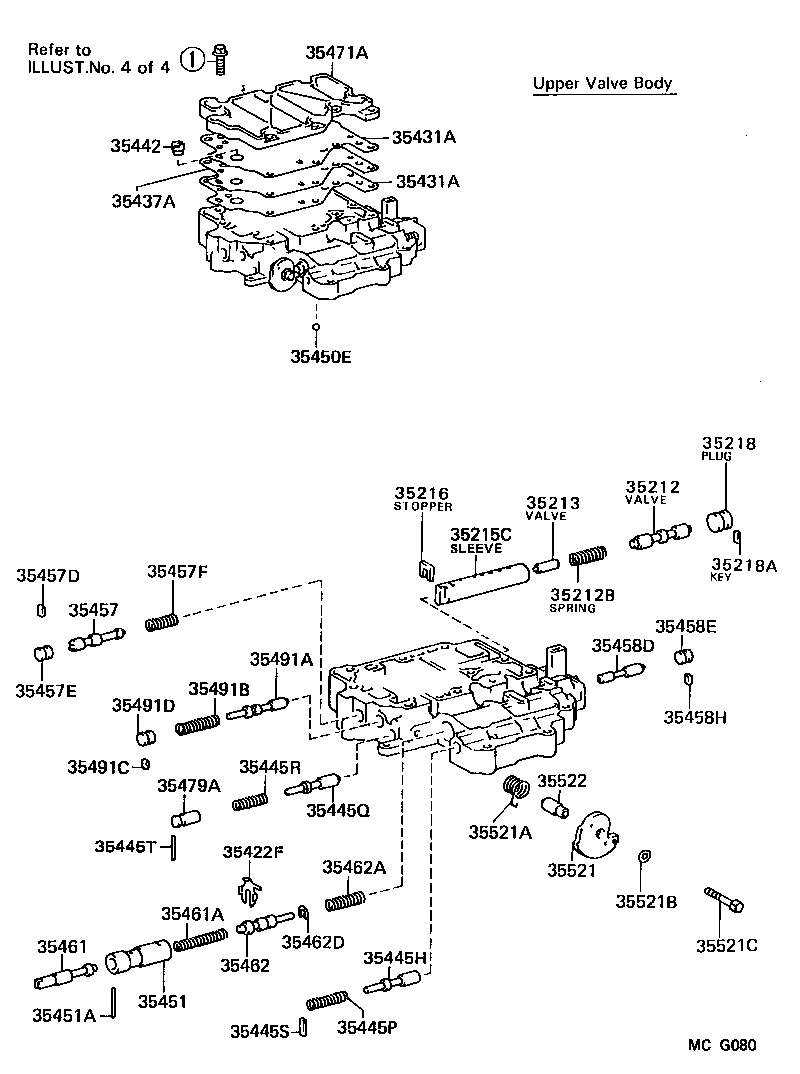 35410-16040 BODY ASSY, TRANSMISSION VALVE product image