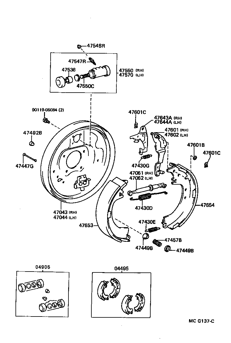 Toyota 47547-03020 PLUG, BLEEDER(FOR DRUM BRAKE, REAR)
