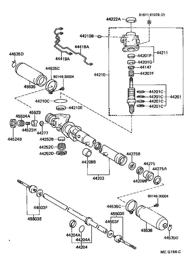 90430-12013 GASKET(FOR STEERING TURN PRESSURE TUBE) product image