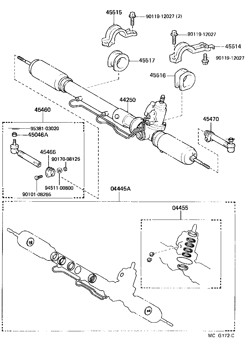 Toyota 44419-14060 TUBE, STEERING LEFT TURN PRESSURE