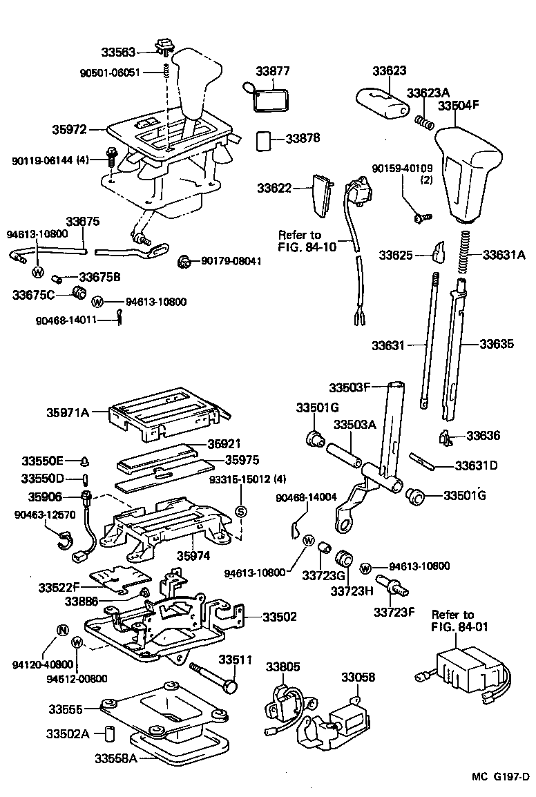 33530-14400 LEVER ASSY, SHIFT (FOR FLOOR SHIFT) product image