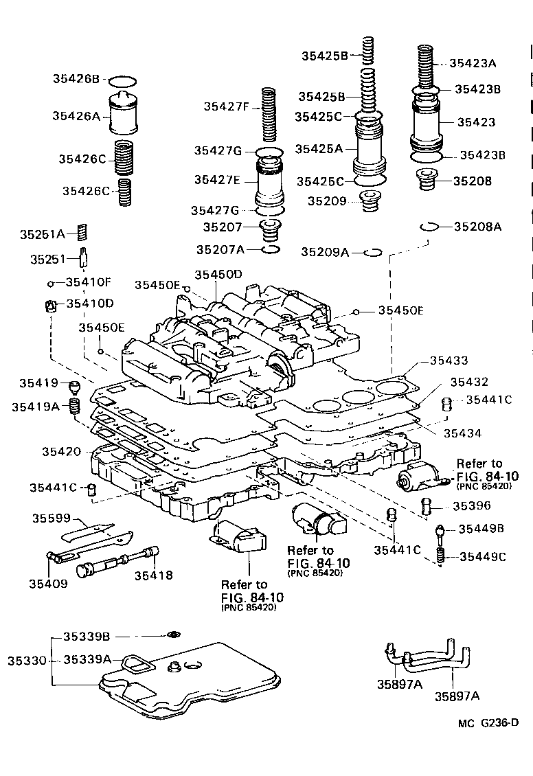 Toyota 35425-30020 PISTON, C-2 ACCUMULATOR