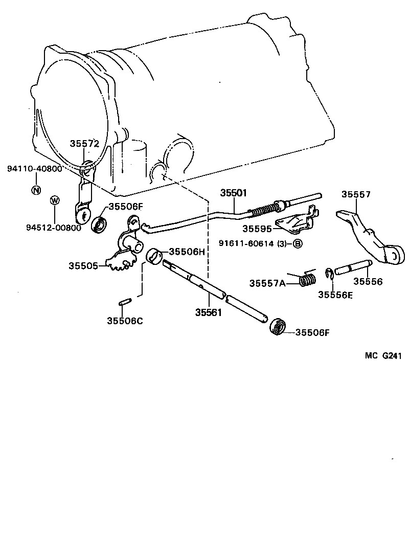 35523-22110 CLAMP, THROTTLE CABLE, NO.2 product image