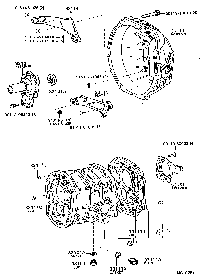90331-17004 PLUG(FOR TRANSMISSION CASE) product image
