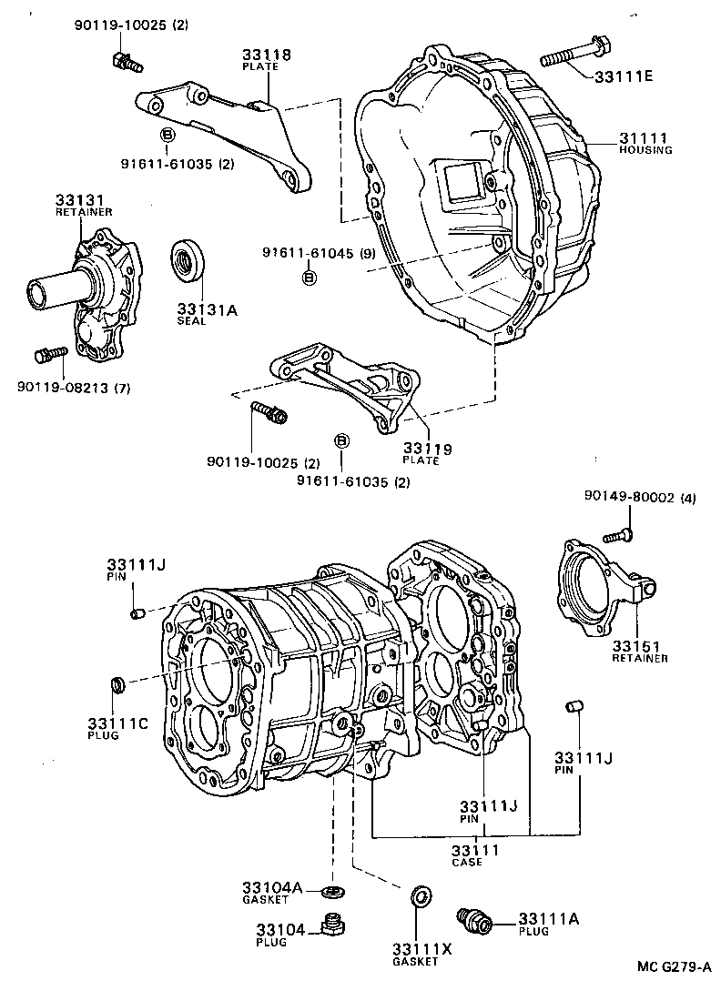 31111-20230 HOUSING, CLUTCH product image