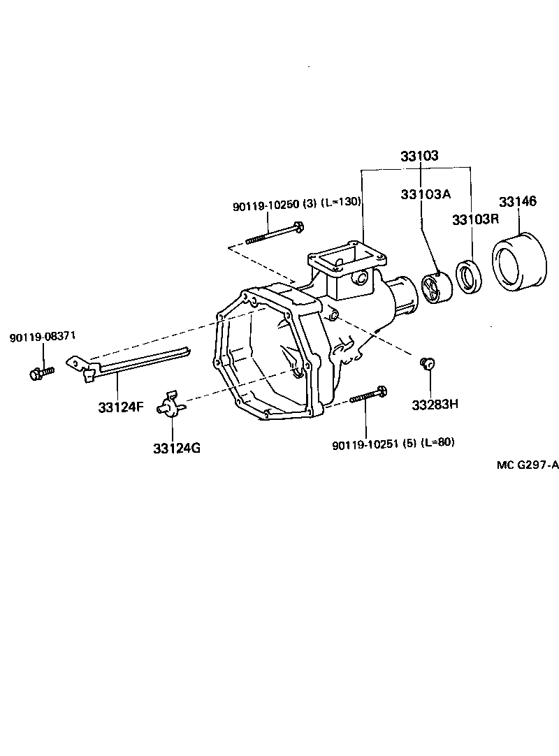 33124-35090 PIPE, OIL RECEIVER, NO.2(FOR EXTENSION HOUSING) product image