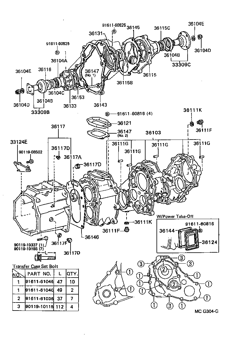 36107-35130 ADAPTER, TRANSFER product image