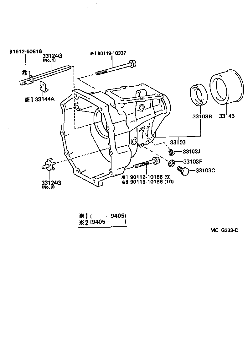 33124-35090 PIPE, OIL RECEIVER, NO.2(FOR EXTENSION HOUSING) product image
