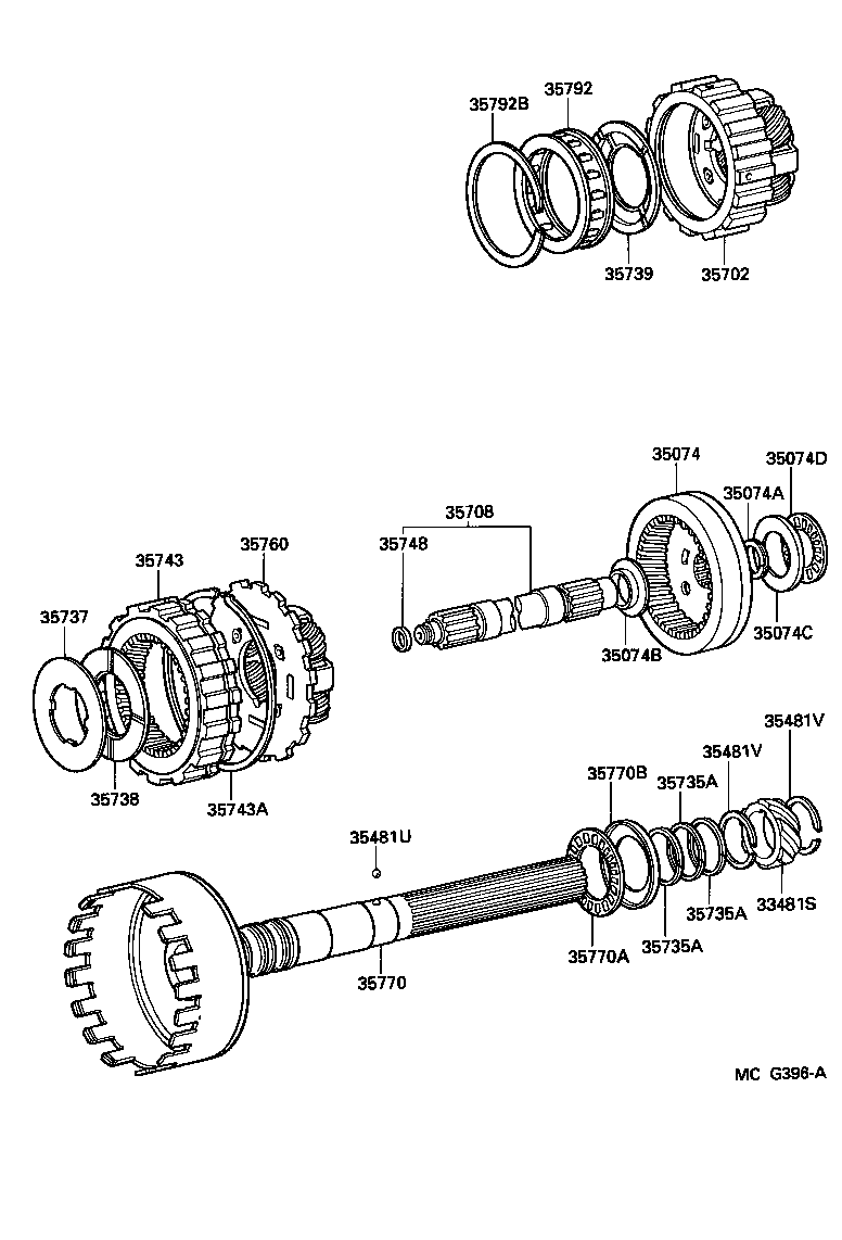 33481-30070 GEAR, SPEEDOMETER DRIVE (ATM) product image