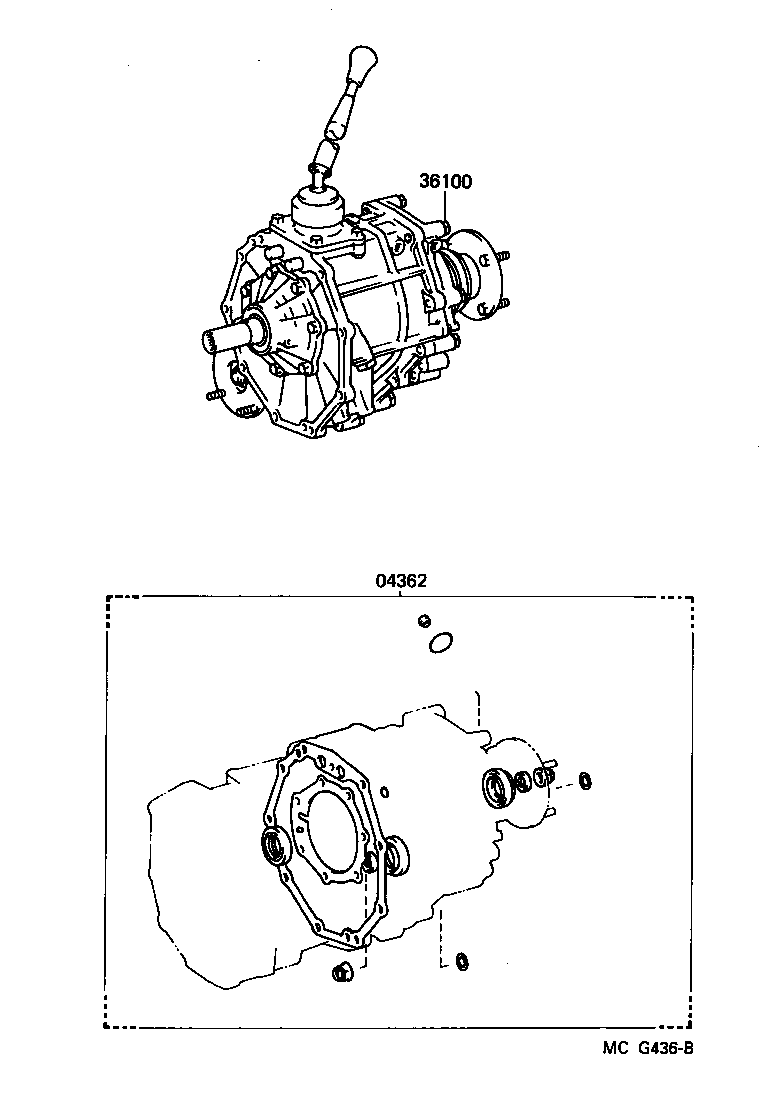 36100-35331 TRANSFER ASSY product image