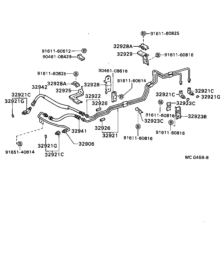 32941-35061 HOSE, OIL COOLER OUTLET product image