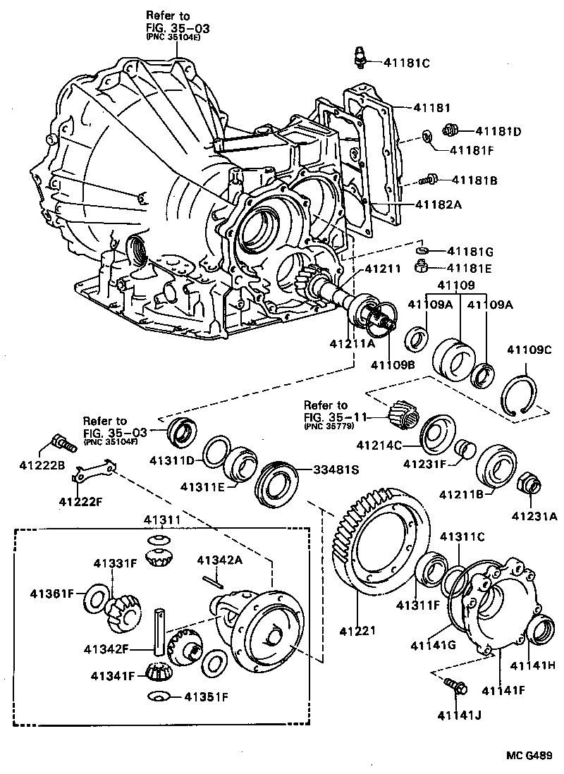 41206-20040 PINION, DIFFERENTIAL DRIVE product image