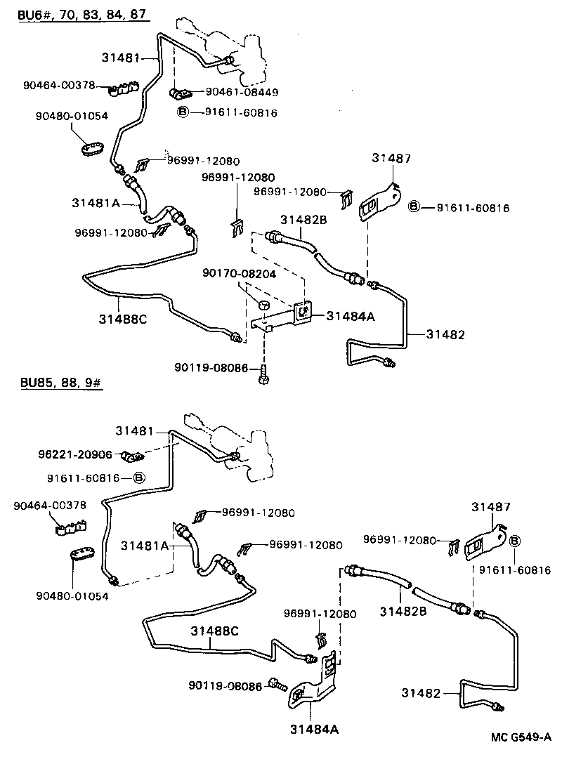31301-36190 PEDAL SUB-ASSY, CLUTCH product image