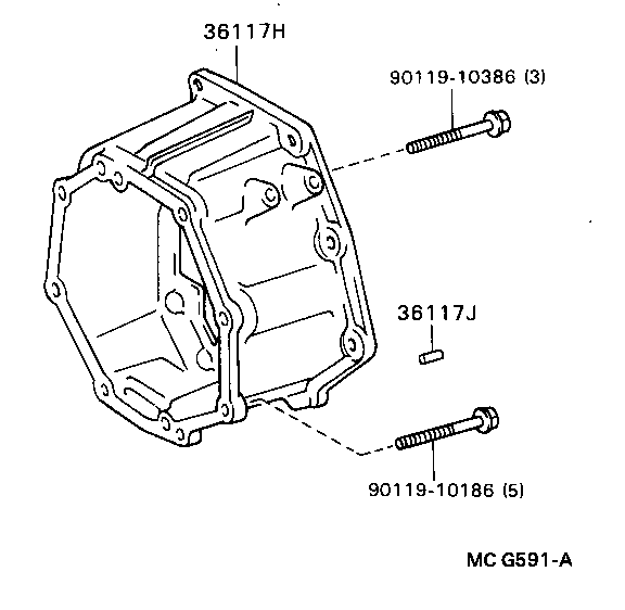 33103-27011 HOUSING SUB-ASSY, EXTENSION(MTM) product image