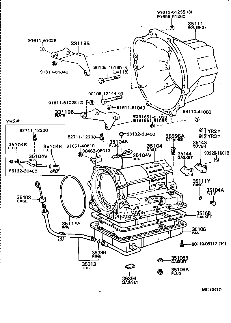 35107-28011 PAN SUB-ASSY, AUTOMATIC TRANSMISSION OIL product image