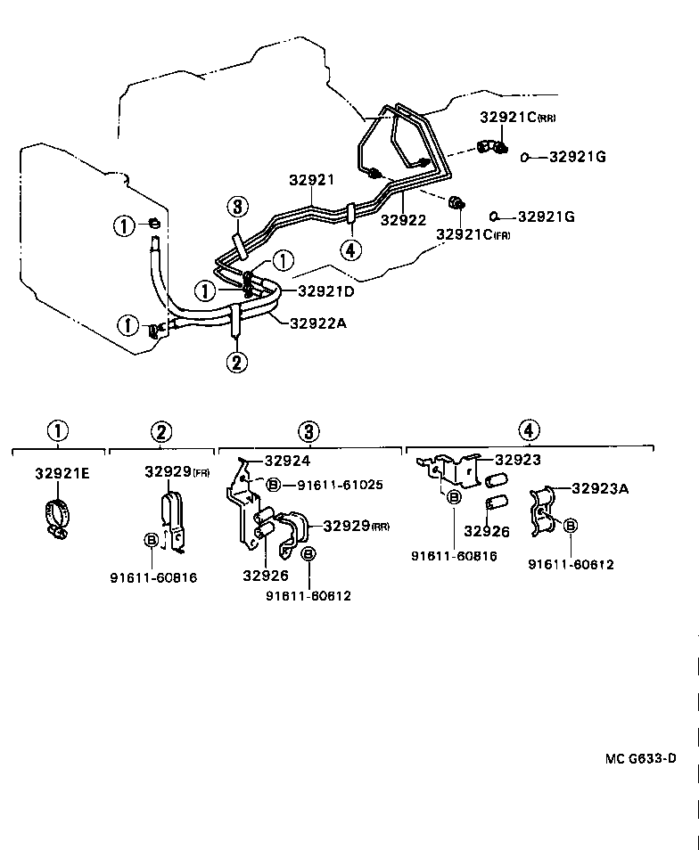 32921-28090 TUBE, OIL COOLER INLET, NO.1 product image