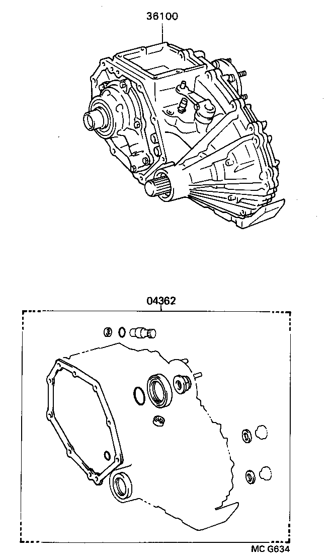 36100-28111 TRANSFER ASSY product image