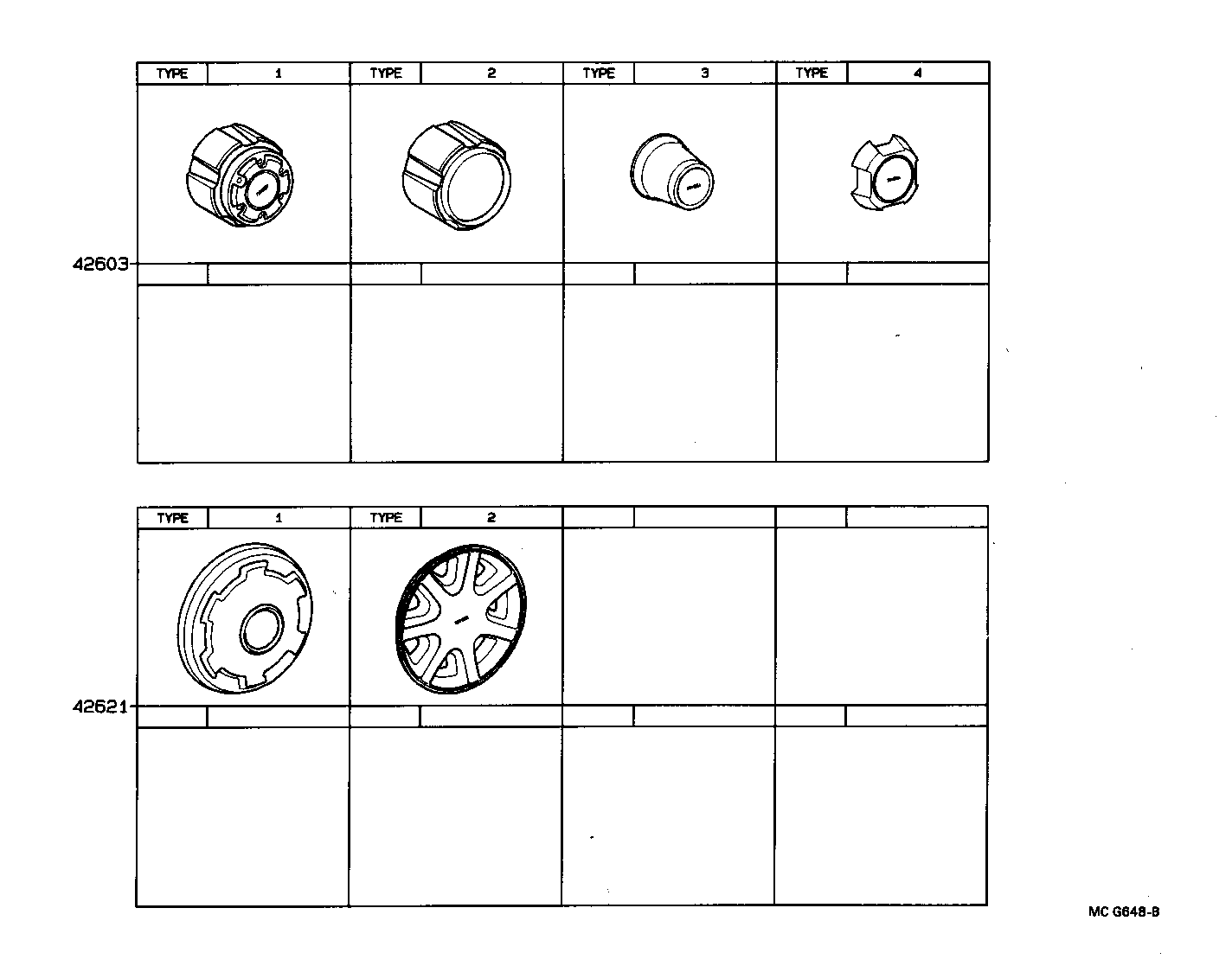 42602-28100 CAP, WHEEL product image