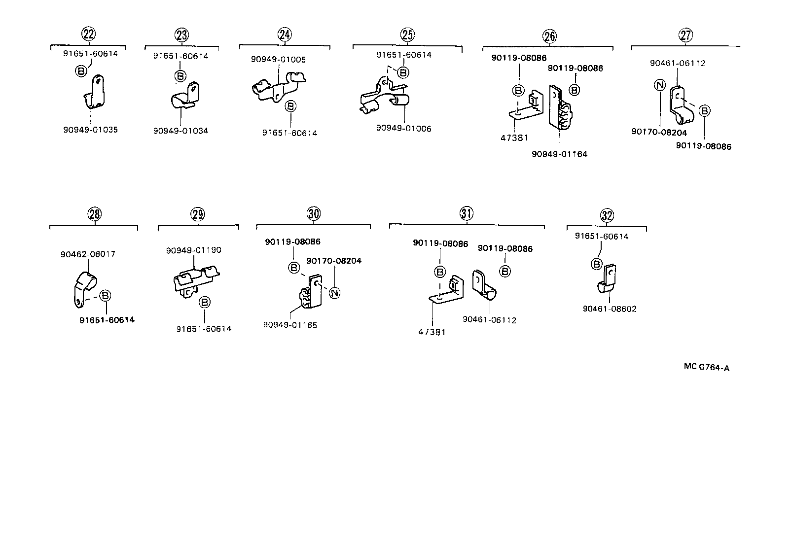 47313-36210 TUBE, FRONT BRAKE, NO.3 product image