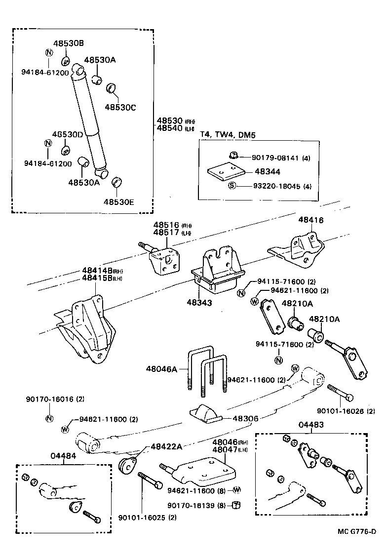 48222-3B310 LEAF, REAR HELPER SPRING, NO.5 product image