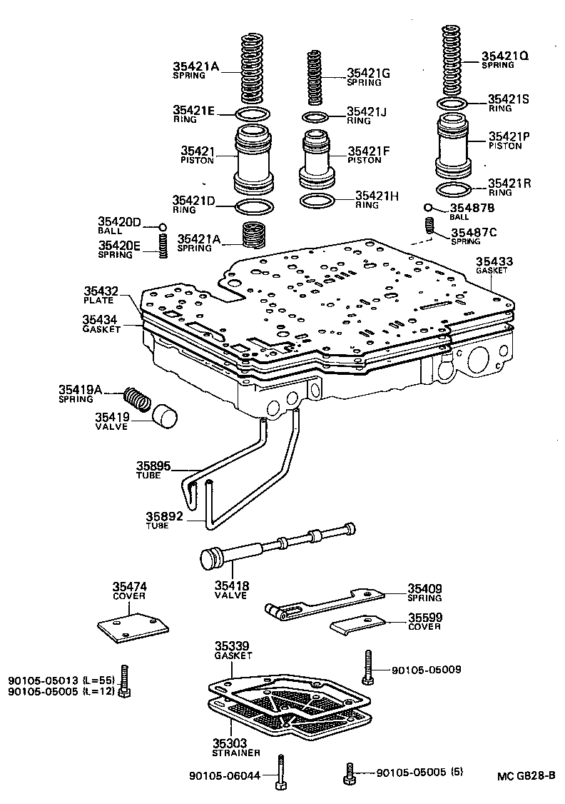 35420-28110 BODY ASSY, LOWER VALVE product image