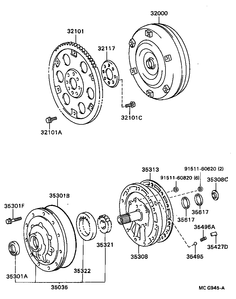 32000-60022 CONVERTER ASSY, TORQUE product image