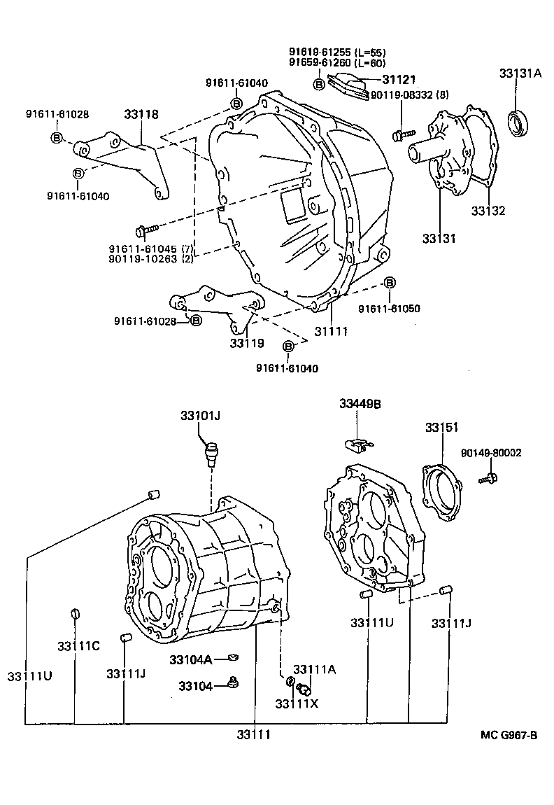 31111-20201 HOUSING, CLUTCH product image