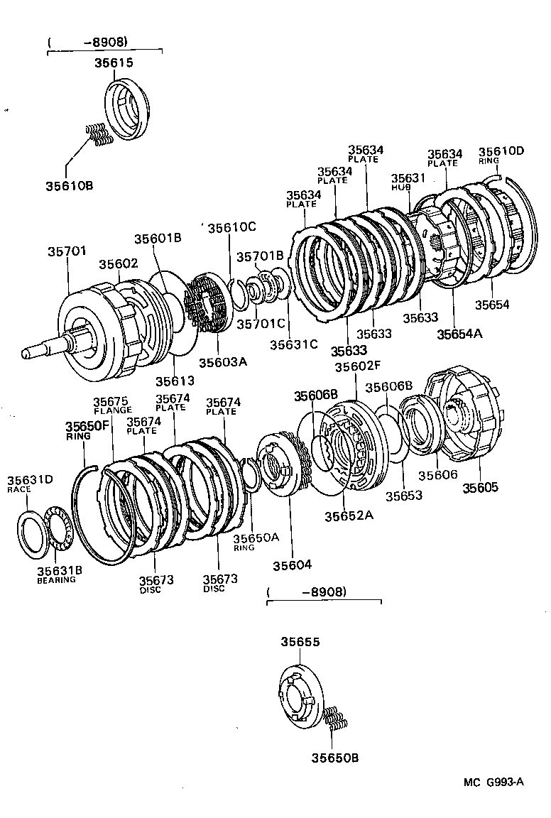 35701-27010 SHAFT SUB-ASSY, INPUT product image