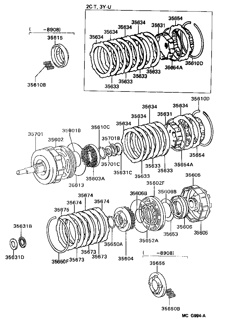 35701-27010 SHAFT SUB-ASSY, INPUT product image