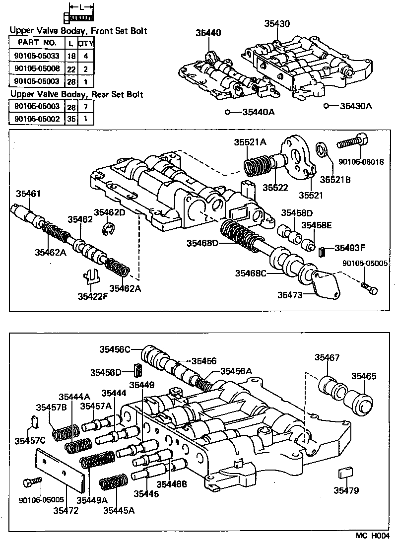 35420-27020 BODY ASSY, LOWER VALVE product image