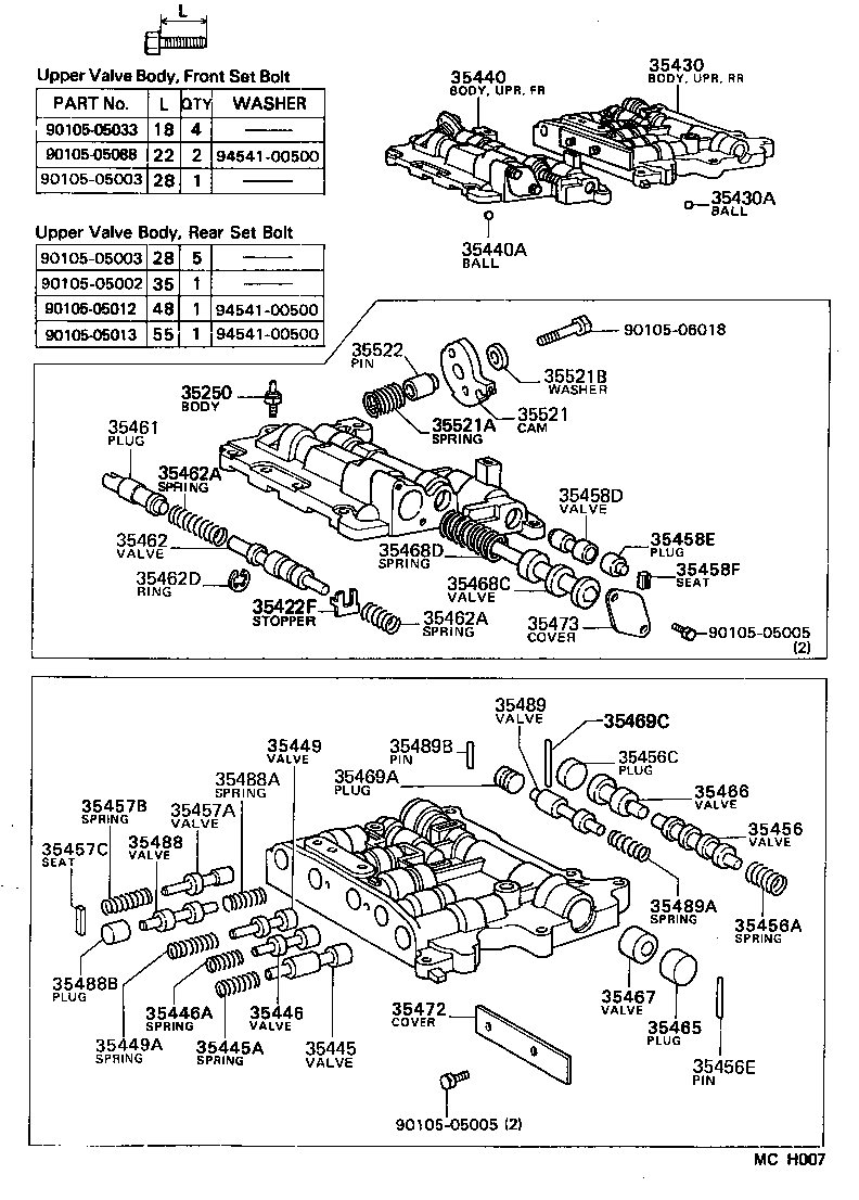 35420-27020 BODY ASSY, LOWER VALVE product image