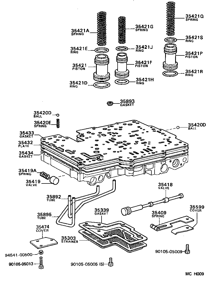 35420-27020 BODY ASSY, LOWER VALVE product image