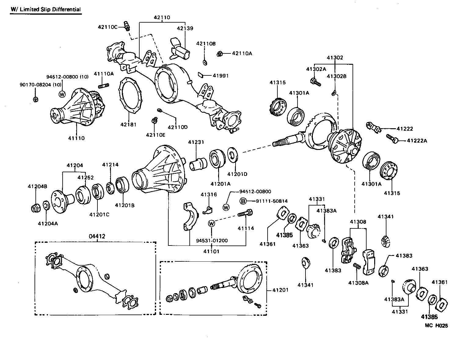 42110-27200 HOUSING ASSY, REAR AXLE product image