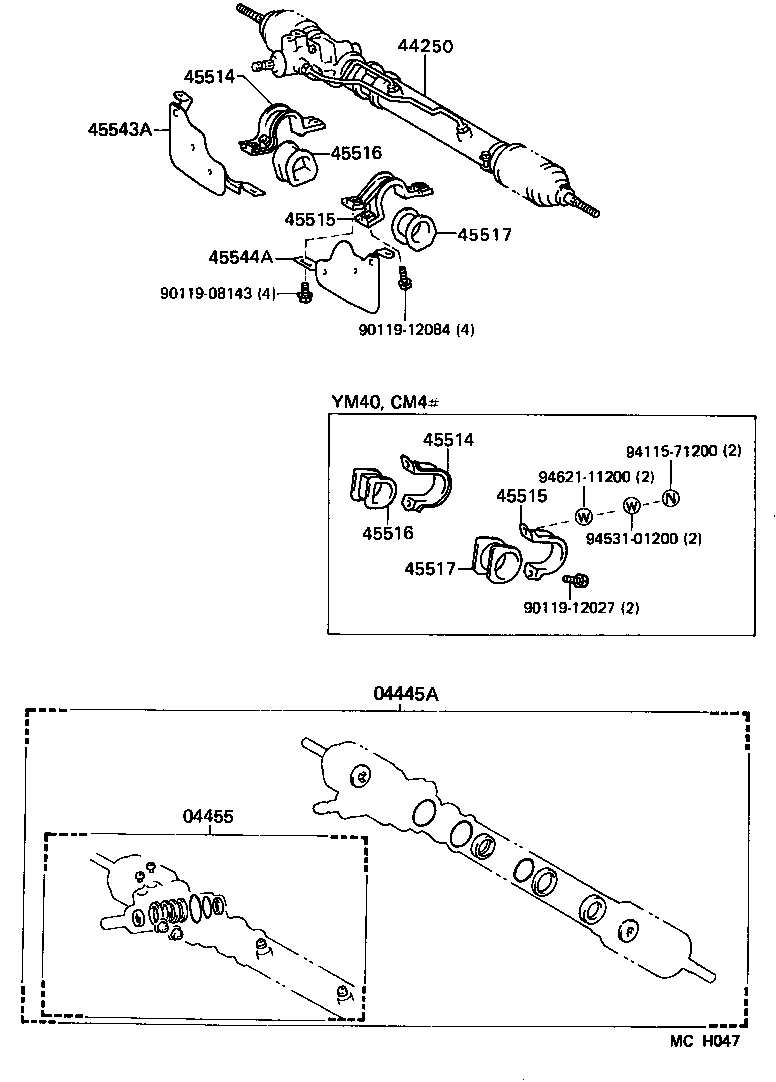 44210-27070 VALVE ASSY, POWER STEERING CONTROL product image