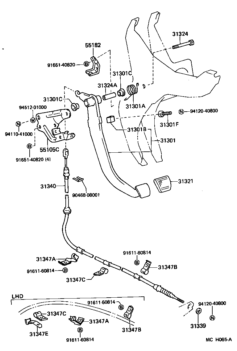 04319-27020 CUP KIT, CLUTCH ACCUMULATOR product image