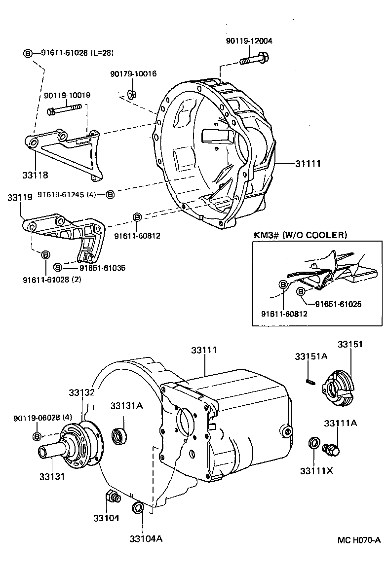 31111-20201 HOUSING, CLUTCH product image