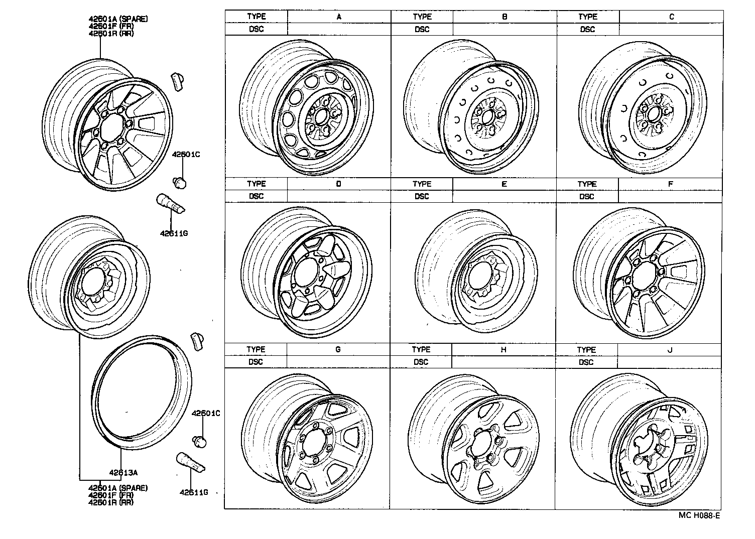 42603-35640 ORNAMENT SUB-ASSY, WHEEL HUB product image
