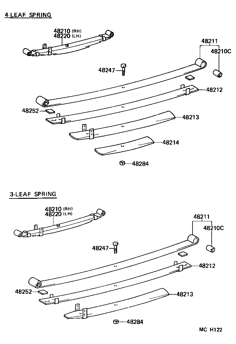48531-80078 ABSORBER ASSY, SHOCK, REAR RH product image