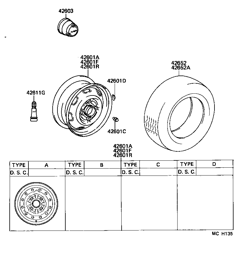 42652-27090 TIRE product image