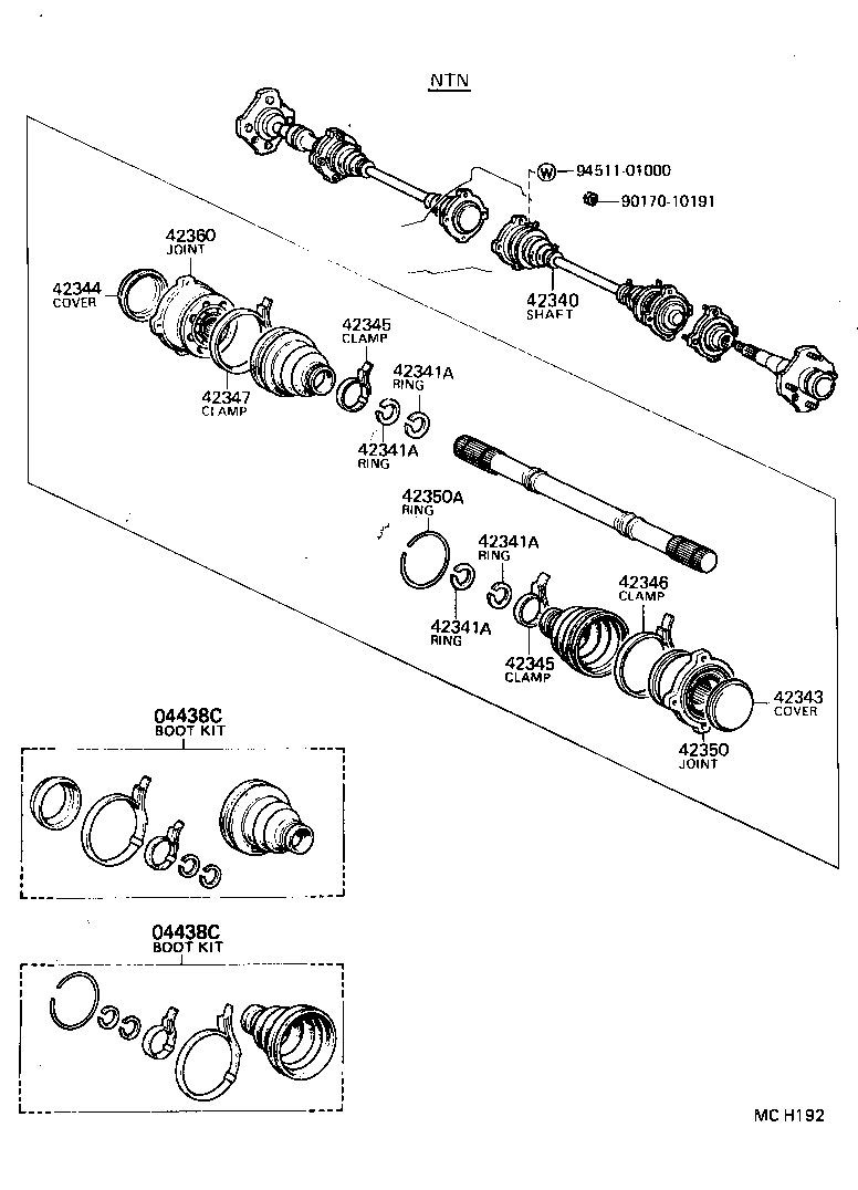 90521-81001 RING, HOLE SNAP product image