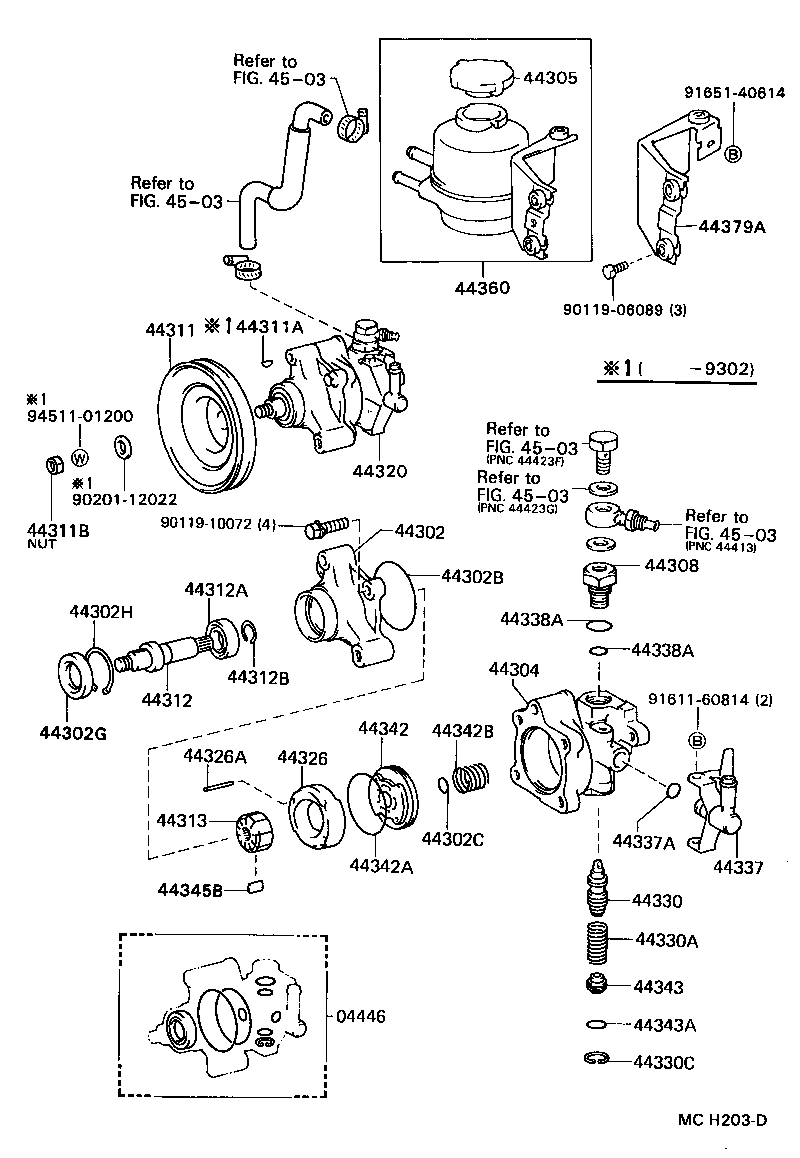 44320-22262 PUMP ASSY, VANE product image