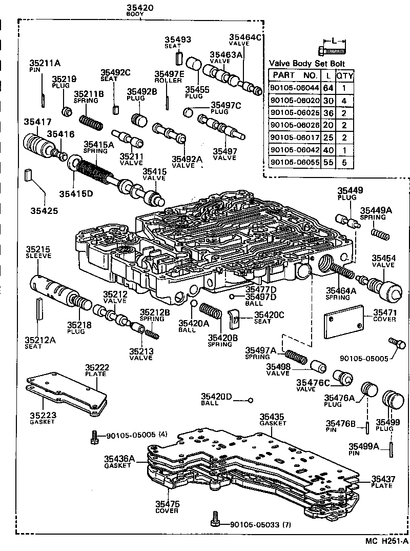 35420-27020 BODY ASSY, LOWER VALVE product image