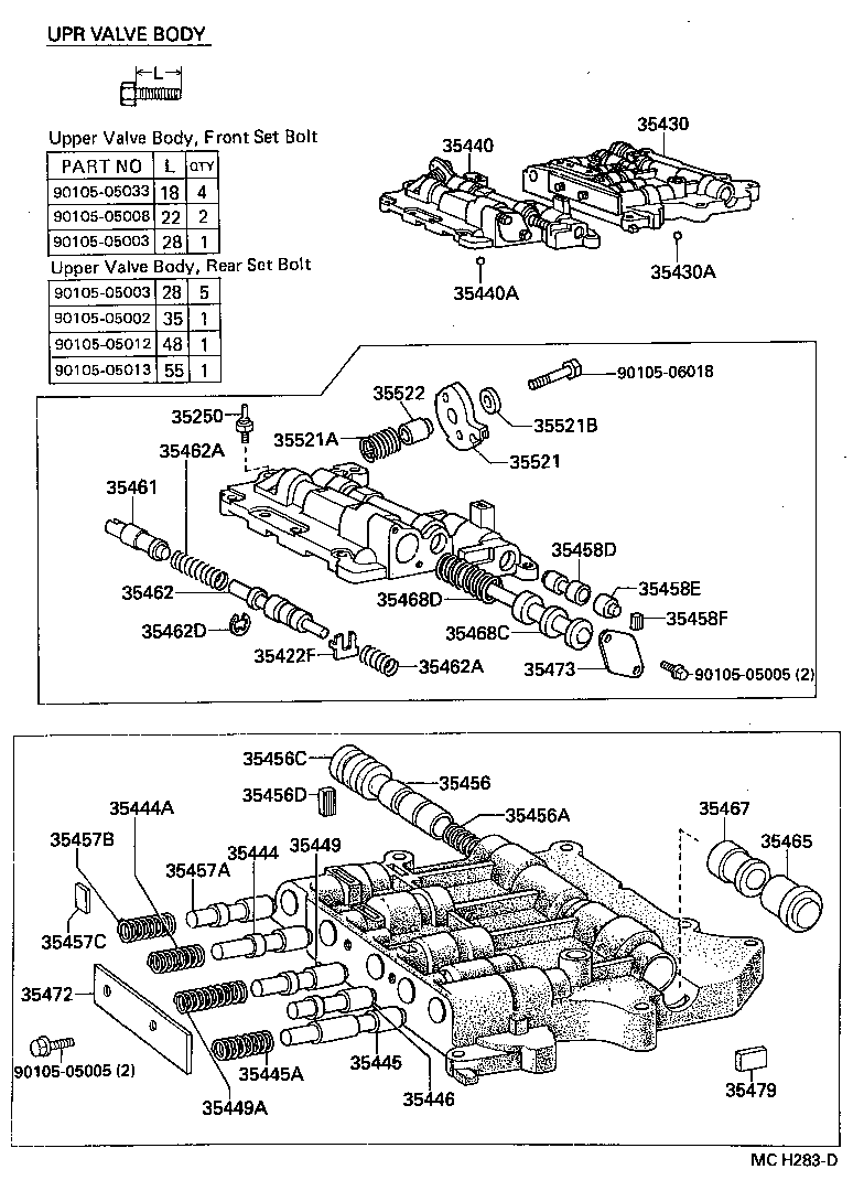 35410-35371 BODY ASSY, TRANSMISSION VALVE product image